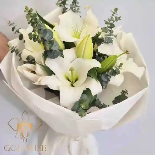 دسته گل لیلیوم مهتاب کد 10021014