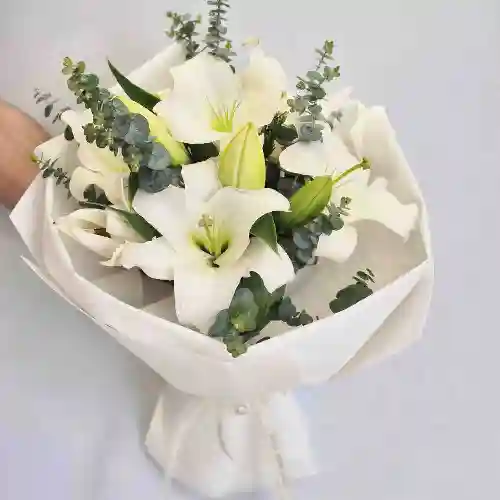 دسته گل لیلیوم مهتاب کد 10021014