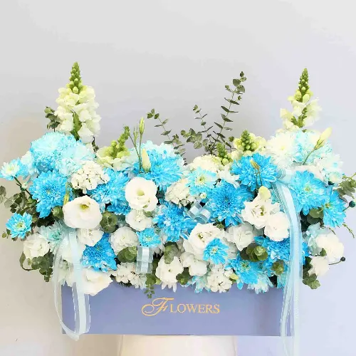 باکس گل دریای نیلگون کد 20018010