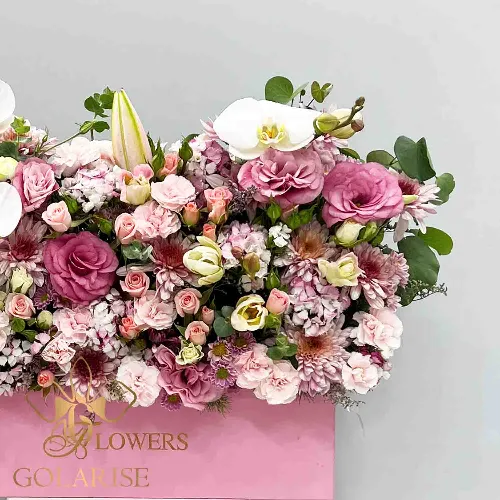 باکس گل تولد ثمین کد 20010016