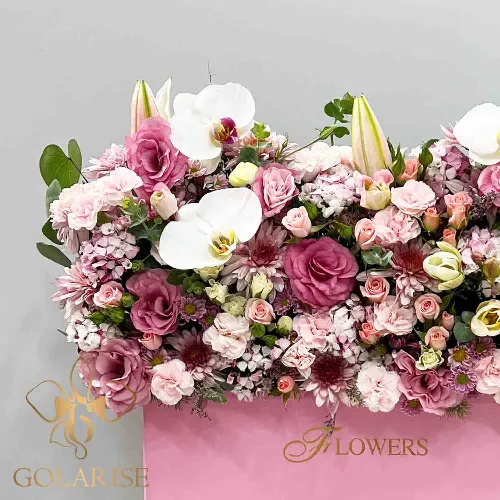 باکس گل تولد ثمین کد 20010016