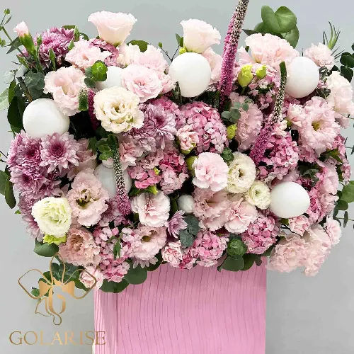 باکس گل و بادکنک پناه کد 1401508