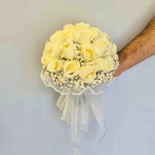 دسته گل عروس نبات کد 1001003