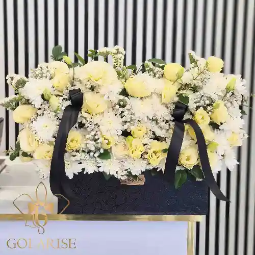باکس گل ترحیم و تسلیت کد 2001105